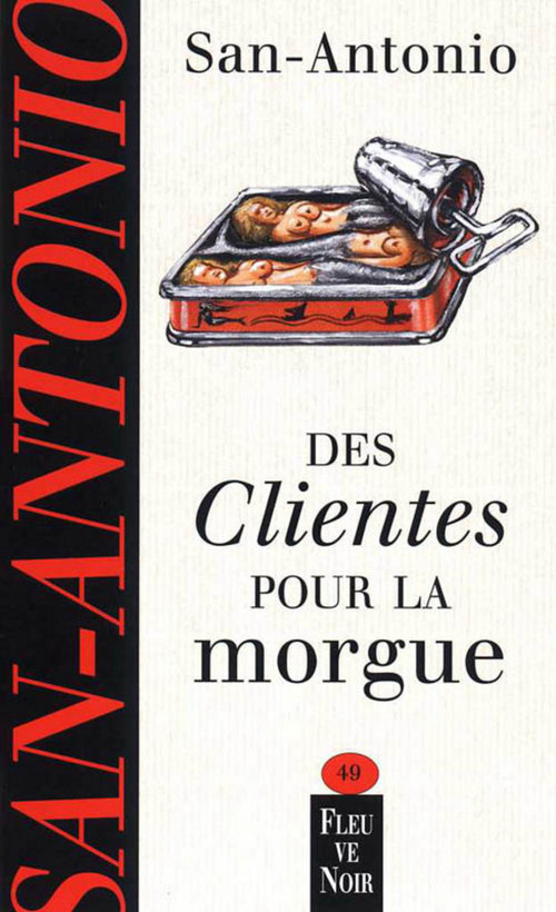 ebook cover of Des clientes pour la morgue, by San-Antonio