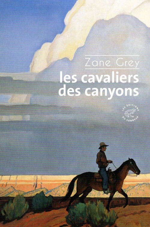 ebook cover of Les cavaliers des canyons, by Zane Grey