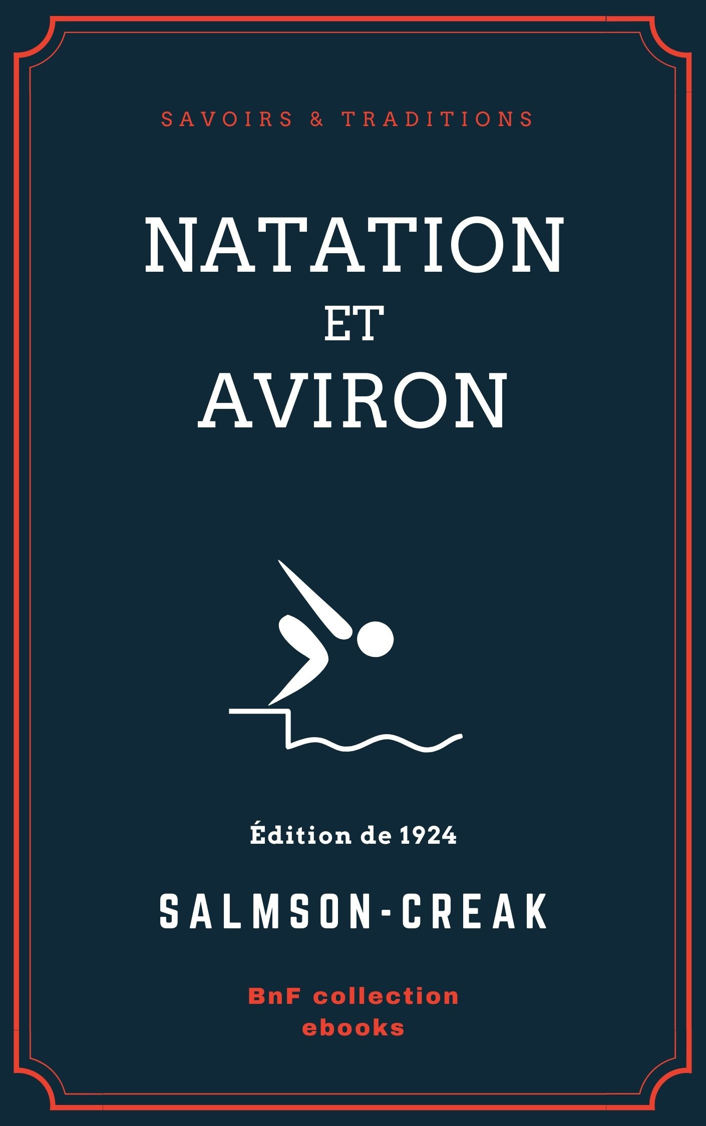ebook cover of Natation et Aviron, by Salmson-Creak