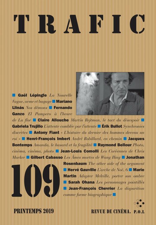 Couverture ebook de Trafic N° 109 (Printemps 2019), de Collectif