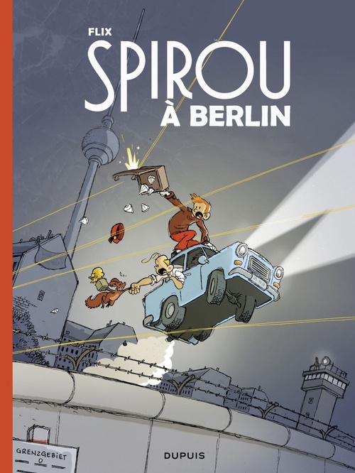 Couverture ebook de Le Spirou de Flix - Spirou à Berlin, de Flix