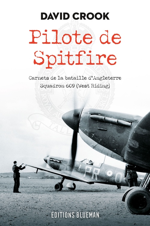 ebook cover of Pilote de Spitfire, by Iza Bazin, Sylvain Savarin, David Crook