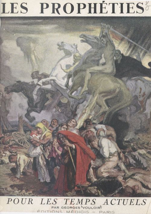 ebook cover of Les prophéties pour les temps actuels, by Georges Vouloir