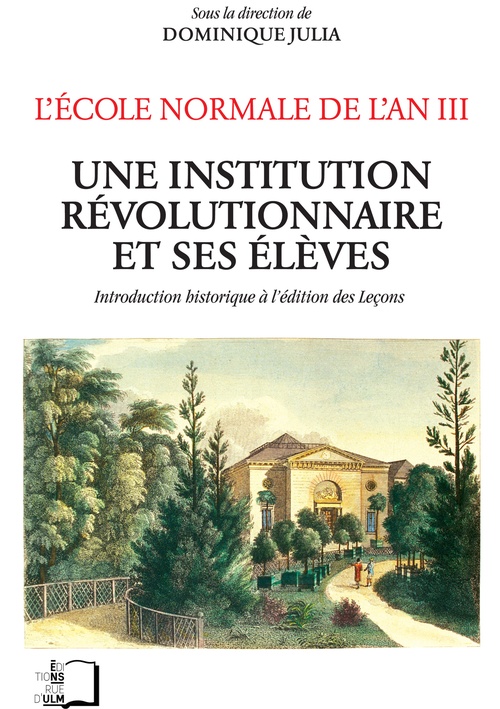 ebook cover of L´École normale de l´an III (vol. 5), by