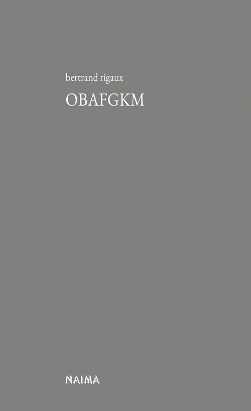 Couverture ebook de OBAFGKM, de Bertrand Rigaux