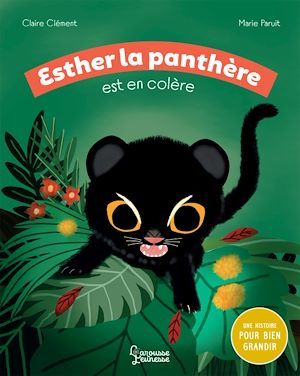 Couverture ebook de Esther la panthère est en colère, de Claire Clément