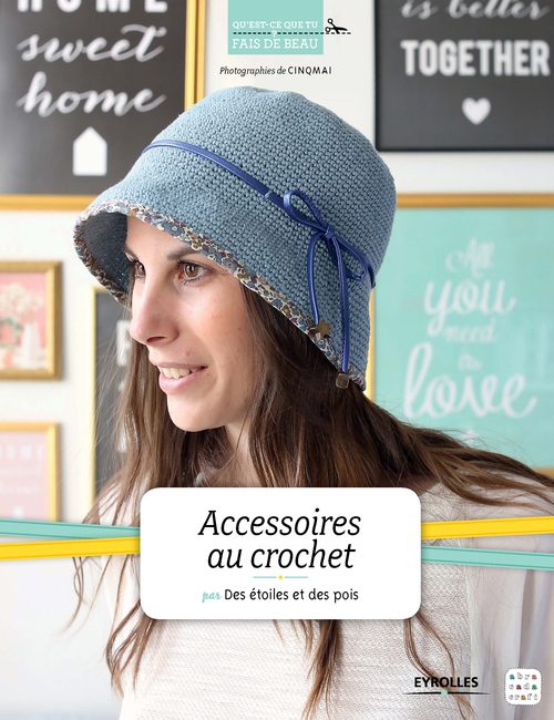 Couverture ebook de Accessoires au crochet, de Collectif