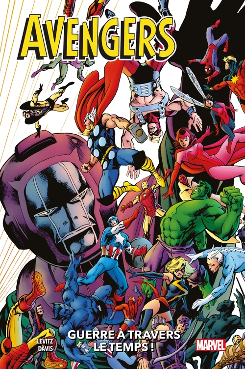 Couverture ebook de Avengers : Guerre à travers le temps !, de Paul Levitz