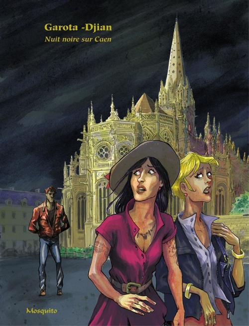 ebook cover of Nuit noire sur Caen, by Davide Garota, J. b. Miltidjian