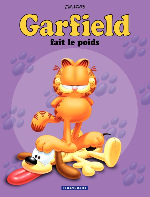 Couverture ebook de Garfield - Tome 40 - Fait le poids, de Jim Davis