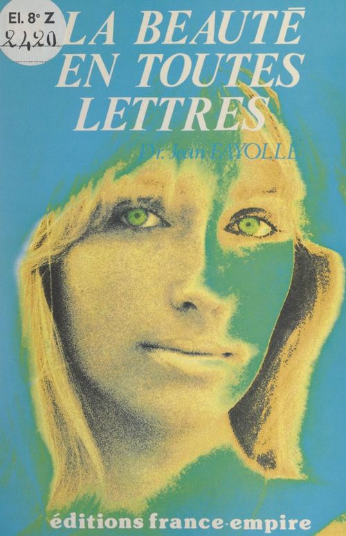 Couverture ebook de La beauté en toutes lettres, de Jean Fayolle