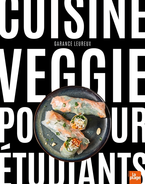 Couverture ebook de Cuisine Veggie pour étudiants, de Garance Leureux