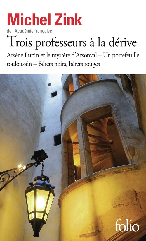 ebook cover of Trois professeurs à la dérive, by Michel Zink