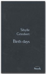 ebook cover of Birth days, by Sibylle Grimbert