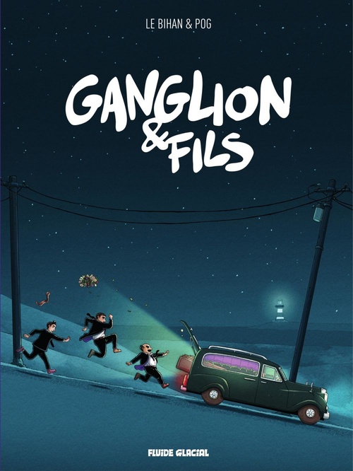 Couverture ebook de Ganglion & Fils, de Cédrick Le bihan, Pog
