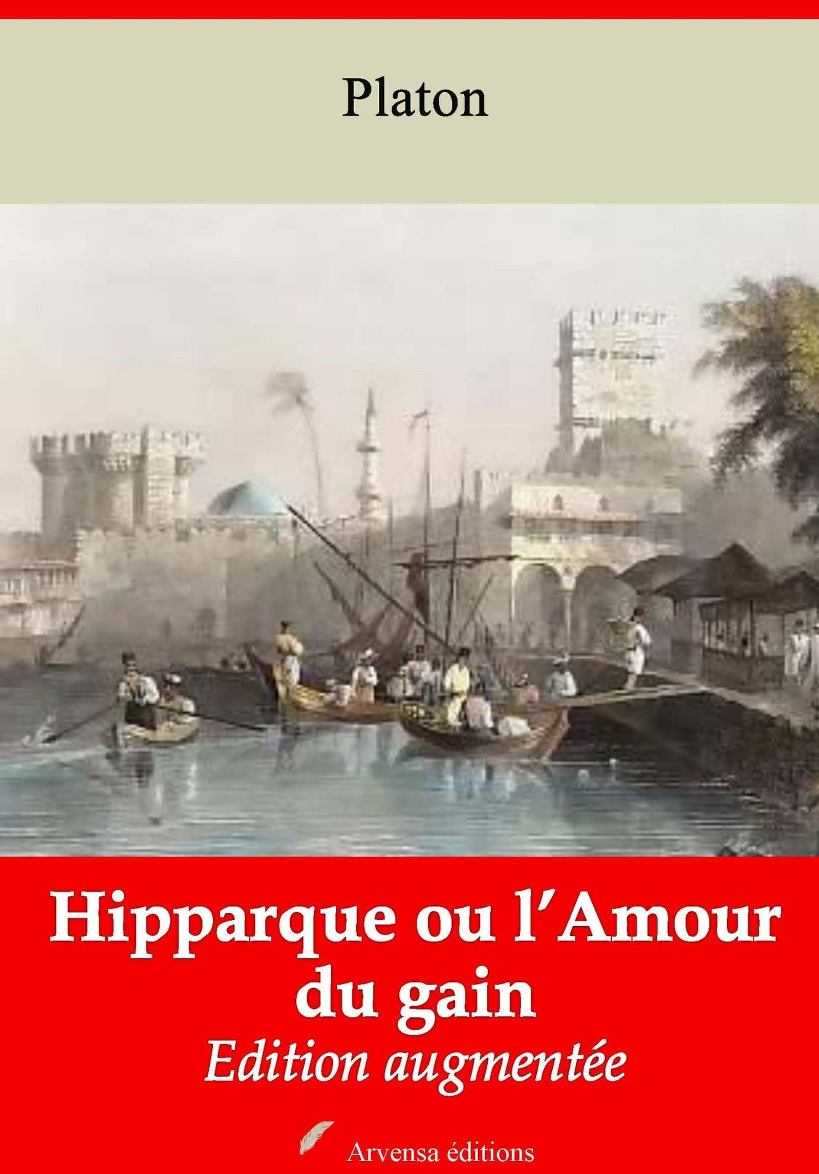 Couverture ebook de Hipparque ou l´Amour du gain - suivi d'annexes, de Platon