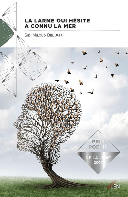 ebook cover of La larme qui hésite a connu la mer, by Sidi Miloud Bel Asri