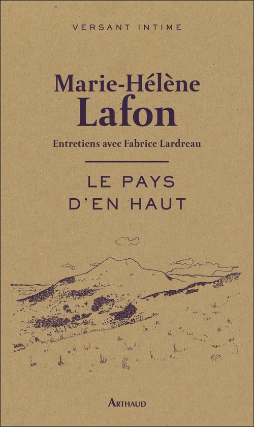 Couverture ebook de Le pays d'en haut, de Marie-Hélène Lafon