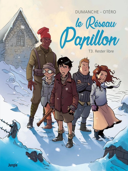 ebook cover of Le Réseau Papillon - Tome 3 - Rester libre, by Franck Dumanche, Nicolas Otéro