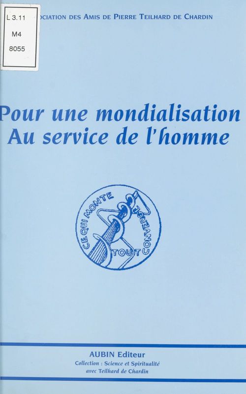 Couverture ebook de Pour une mondialisation au service de l'homme, de Collectif
