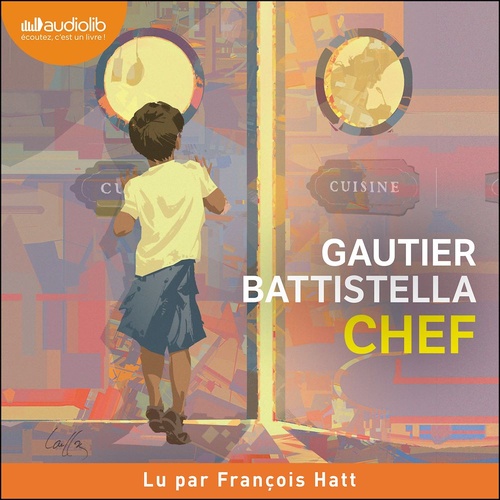 audiobook cover of Chef, by Gautier Battistella