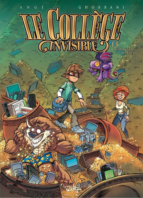 Couverture ebook de Le Collège invisible T13 - Quarantum Voleurem, de Ange