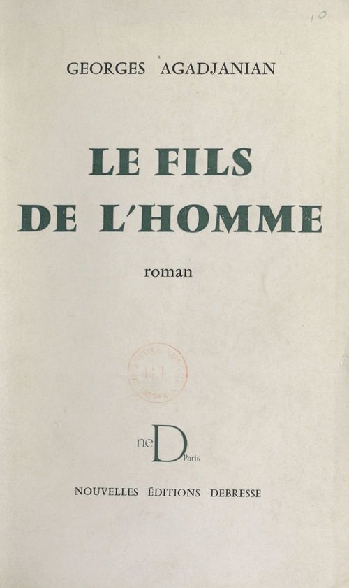 ebook cover of Le fils de l'homme, by Georges Agadjanian