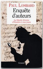 Couverture ebook de Enquête d'auteurs, de Paul Lombard