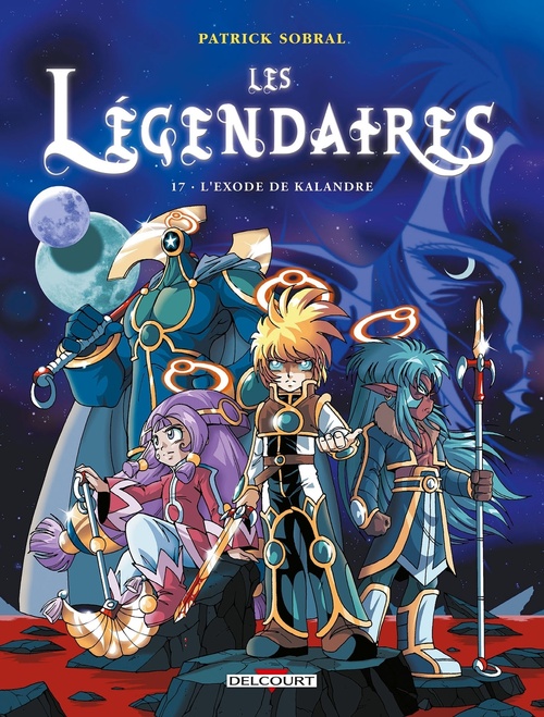 Couverture ebook de Les Légendaires T17 - L'Exode de Kalandre, de Patrick Sobral