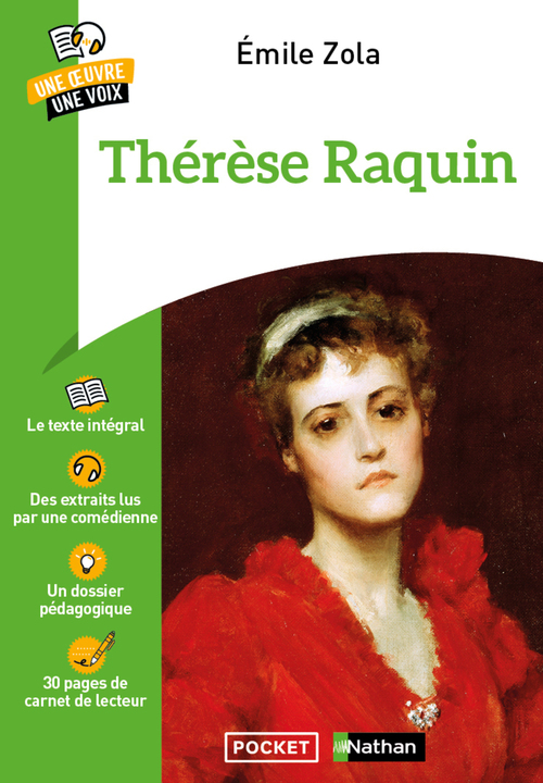 Couverture ebook de Thérèse Raquin, de Émile Zola