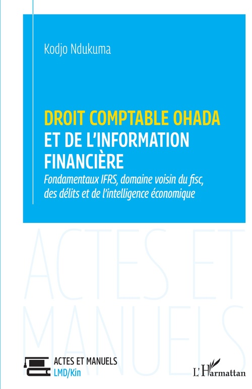 Couverture ebook de Droit comptable OHADA et de l'information financière, de Kodjo Ndukuma