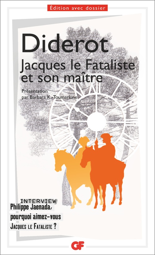 ebook cover of Jacques le fataliste et son maître, by Denis Diderot