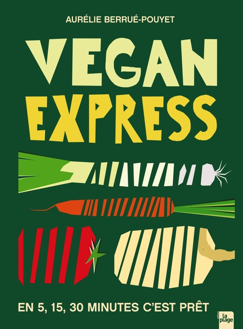 Couverture ebook de Vegan express, de Aurélie Berrué-Pouyet