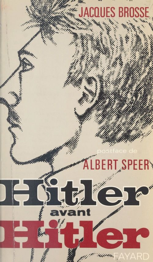 ebook cover of Hitler avant Hitler, by Jacques Brosse