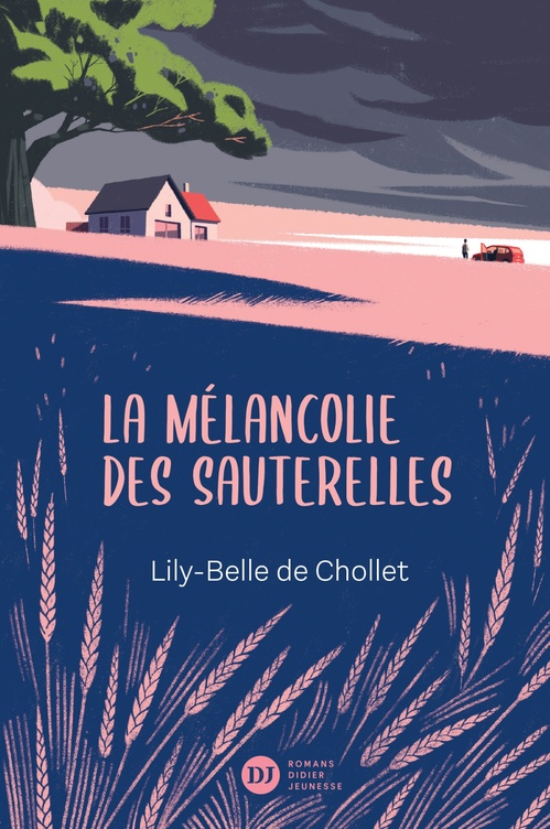 Couverture ebook de La Mélancolie des sauterelles, de Lily-Belle De Chollet