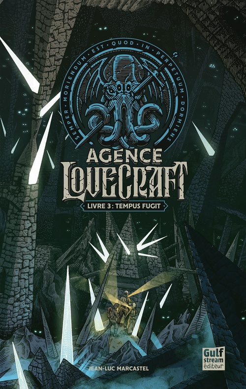 Couverture ebook de Agence Lovecraft - Tome 3 Tempus fugit, de Jean-Luc Marcastel, Vaderetro