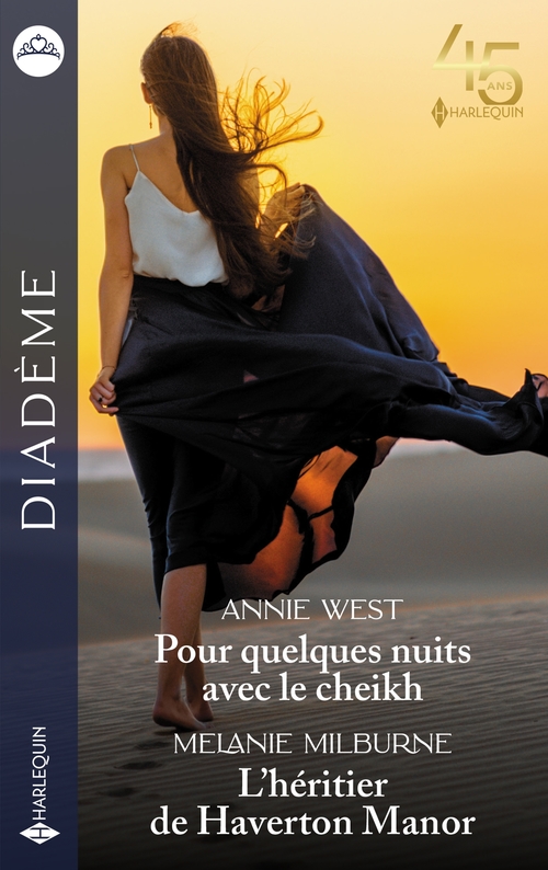 Couverture ebook de Pour quelques nuits avec le cheikh - L'héritier de Haverton Manor, de Melanie Milburne, Annie West