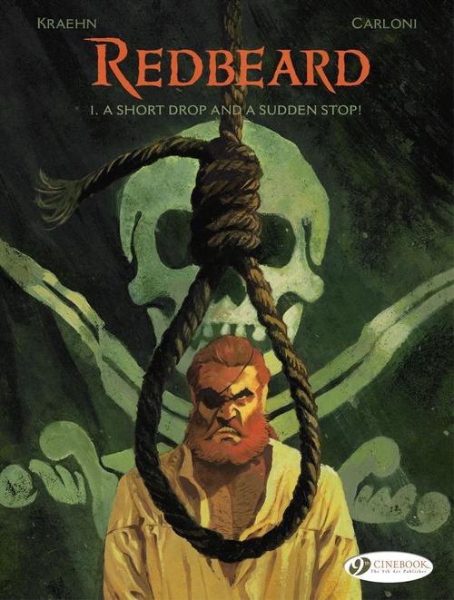 Couverture ebook de Redbeard - Volume 1 - A Short Drop and a Sudden Stop!, de Jean-Charles Kraehn