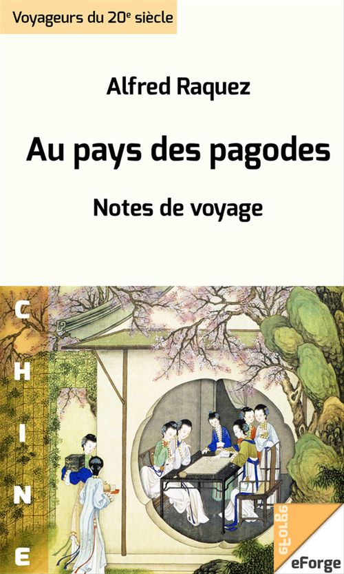 ebook cover of Au pays des pagodes, by Alfred Raquez