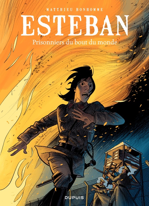 Couverture ebook de Esteban - Tome 4 - Prisonniers du bout du monde, de Matthieu Bonhomme