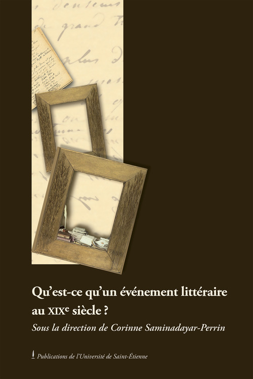 ebook cover of Qu´est-ce qu´un événement littéraire au XIXe siècle ?, by