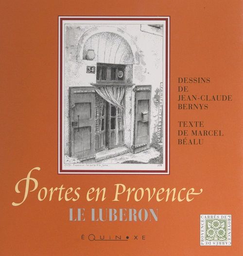 Couverture ebook de Portes en Provence : le Lubéron, de Marcel Béalu