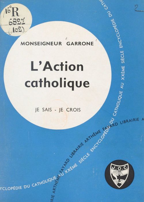 Couverture ebook de Les problèmes du monde et de l'Église (9), de Gabriel-Marie Garrone