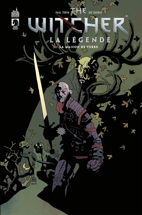 Couverture ebook de The Witcher La Légende - La Maison de Verre, de Paul Tobin
