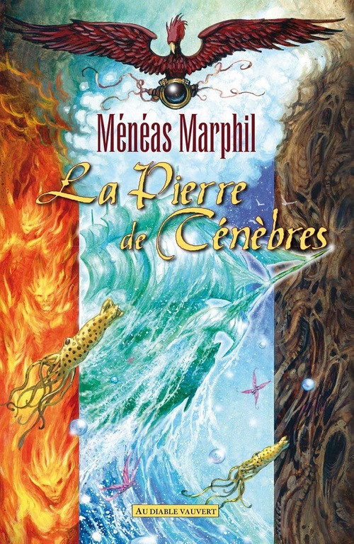 Couverture ebook de La Pierre de Ténèbres, de Ménéas Marphil
