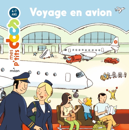 Couverture ebook de Voyage en avion, de Stéphanie Ledu