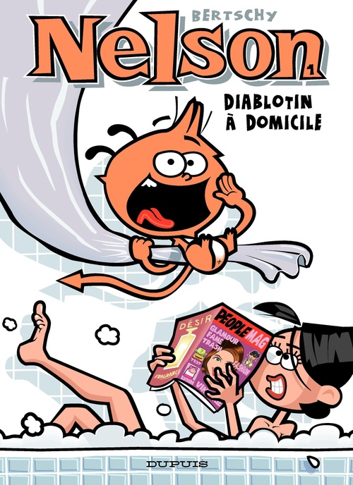 Couverture ebook de Nelson - Tome 1 - Diablotin à domicile, de Christophe Bertschy