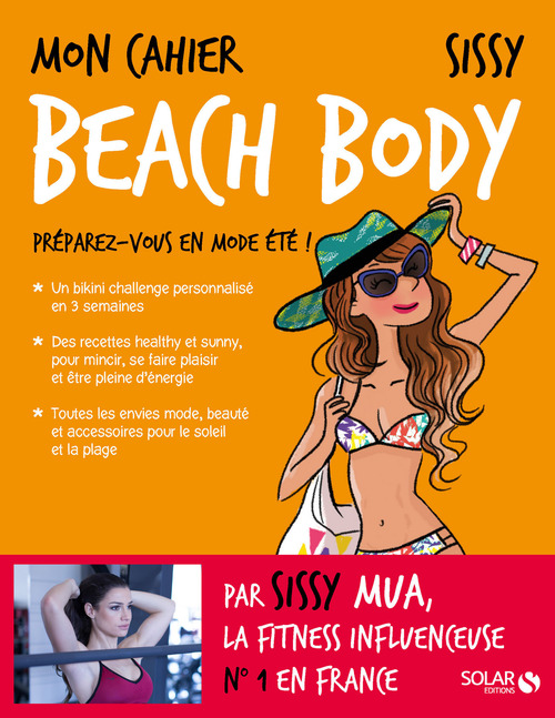 ebook cover of Mon cahier Beach body NE, by Sissy, Audrey Bussi, Isabelle Maroger
