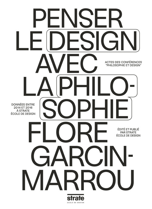 ebook cover of Penser le design avec la philosophie, by Flore Garcin-marrou