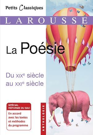 Couverture ebook de La poésie du XIXème au XXIème siècle, de Collectif